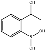 Boronic acid, B-[2-(1-hydroxyethyl)phenyl]- Structure