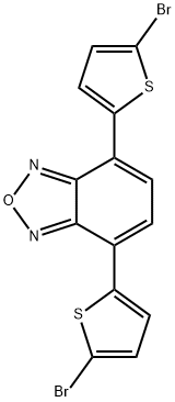 2,1,3-Benzoxadiazole, 4,7-bis(5-bromo-2-thienyl)- 구조식 이미지