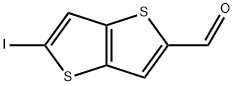 Thieno[3,2-b]thiophene-2-carboxaldehyde, 5-iodo- Structure