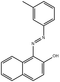 2-Naphthalenol, 1-[(3-methylphenyl)azo]-, (E)- (9CI) Structure