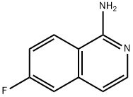 6-Fluoro-isoquinolin-1-ylamine 구조식 이미지
