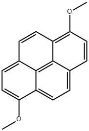 1,6-Dimethoxypyrene Structure