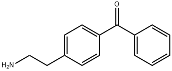 Methanone, [4-(2-aminoethyl)phenyl]phenyl- Structure