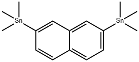 2,7-bis(trimethylstannyl)naphthalene Structure