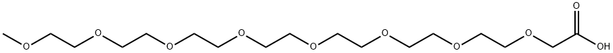 m-PEG7-CH2COOH Structure