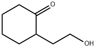 Cyclohexanone, 2-(2-hydroxyethyl)- Structure