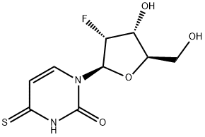 2'-Deoxy-2'-fluoro-4-thiouridine 구조식 이미지