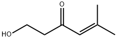 4-Hexen-3-one, 1-hydroxy-5-methyl- 구조식 이미지