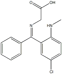 Diazepam Impurity 2 구조식 이미지