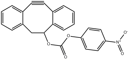 Carbonic acid, 11,12-didehydro-5,6-dihydrodibenzo[a,e]cycloocten-5-yl 4-nitrophenyl ester Structure