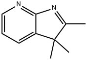 3H-Pyrrolo[2,3-b]pyridine, 2,3,3-trimethyl- Structure
