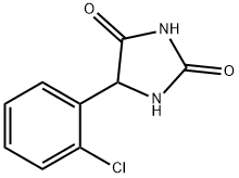 2,4-Imidazolidinedione, 5-(2-chlorophenyl)- Structure