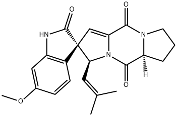 6-Methoxyspirotryprostatin B 구조식 이미지