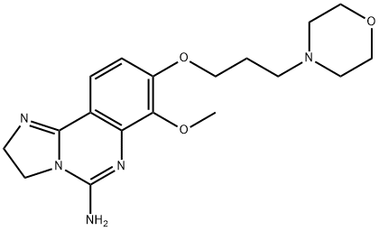 7-methoxy-8-[3-(morpholin-4-yl)propoxy]-2,3-dihydroimidazo[1,2- Structure