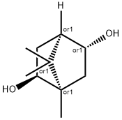 Bicyclo[2.2.1]heptane-2,5-diol, 1,7,7-trimethyl-, (1R,2S,4R,5R)-rel- Structure