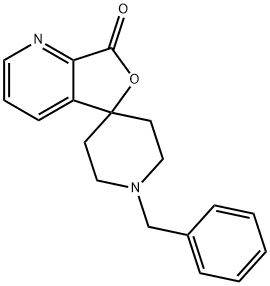 1‘-benzyl-7H-spiro[furo[3,4-b]pyridine-5,4’-piperidin]-7-one Structure