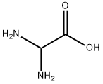 2,2-Diaminoacetic Acid 구조식 이미지