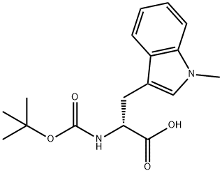 Boc-D-Trp(Me)-OH Structure