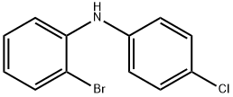 Benzenamine, 2-bromo-N-(4-chlorophenyl)- Structure