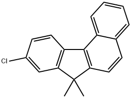 9-chloro-7,7-dimethyl-7H-Benzo[c]fluorene Structure