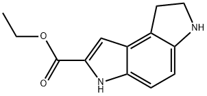 Benzo[1,2-b:4,3-b']dipyrrole-2-carboxylic acid, 3,6,7,8-tetrahydro-, ethyl ester Structure