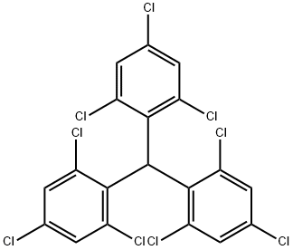 2-[bis(2,4,6-trichlorophenyl)methyl]-1,3,5-trichlorobenzene Structure