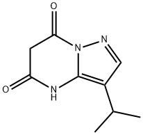 Pyrazolo[1,5-a]pyrimidine-5,7(4H,6H)-dione, 3-(1-methylethyl)- Structure