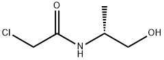 Acetamide, 2-chloro-N-[(1R)-2-hydroxy-1-methylethyl]- Structure