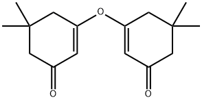 2-Cyclohexen-1-one, 3,3'-oxybis[5,5-dimethyl- 구조식 이미지