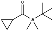 Cyclopropane, [[(1,1-dimethylethyl)dimethylsilyl]carbonyl]- 구조식 이미지