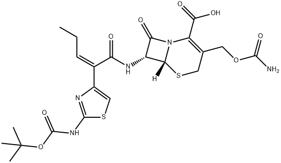 Cefcapene Impurity 1 구조식 이미지