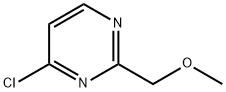 Pyrimidine, 4-chloro-2-(methoxymethyl)- Structure