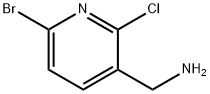 3-Pyridinemethanamine, 6-bromo-2-chloro- Structure