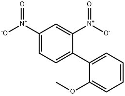 1,1'-Biphenyl, 2'-methoxy-2,4-dinitro- Structure