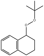 Peroxide, 1,1-dimethylethyl 1,2,3,4-tetrahydro-1-naphthalenyl Structure