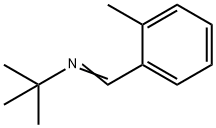 2-Propanamine, 2-methyl-N-[(2-methylphenyl)methylene]- 구조식 이미지