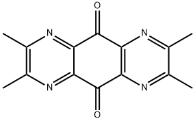 Pyrazino[2,3-g]quinoxaline-5,10-dione, 2,3,7,8-tetramethyl- Structure