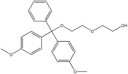 DMT-PEG2-OH Structure