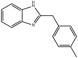 1H-Benzimidazole, 2-[(4-methylphenyl)methyl]- Structure