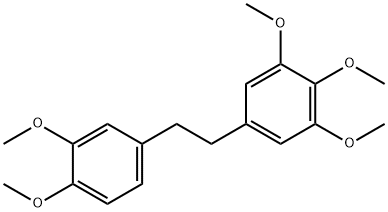 Benzene, 5-[2-(3,4-dimethoxyphenyl)ethyl]-1,2,3-trimethoxy- 구조식 이미지