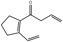 3-Buten-1-one, 1-(2-ethenyl-1-cyclopenten-1-yl)- 구조식 이미지