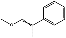 Benzene, (2-methoxy-1-methylethenyl)- Structure