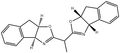 8H-Indeno[1,2-d]oxazole, 2,2'-ethylidenebis[3a,8a-dihydro-, (3aS,3'aS,8aR,8'aR)- Structure