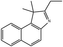1H-Benz[e]indole, 2-ethyl-1,1-dimethyl- Structure