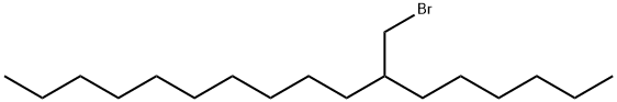 7-(bromomethyl)heptadecane Structure