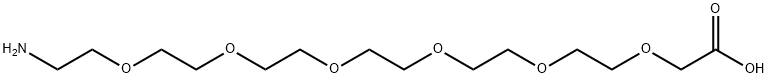 H2N-PEG6-CH2COOH 구조식 이미지