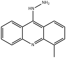 Acridine, 9-hydrazinyl-4-methyl- Structure