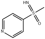 Sulfoximine, S-methyl-S-4-pyridinyl- Structure