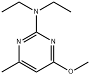 N,N-diethyl-4-methoxy-6-methyl-2-Pyrimidinamine Structure