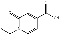 1-ethyl-2-oxo-1,2-dihydro-4-pyridinecarboxylic acid(SALTDATA: FREE) Structure